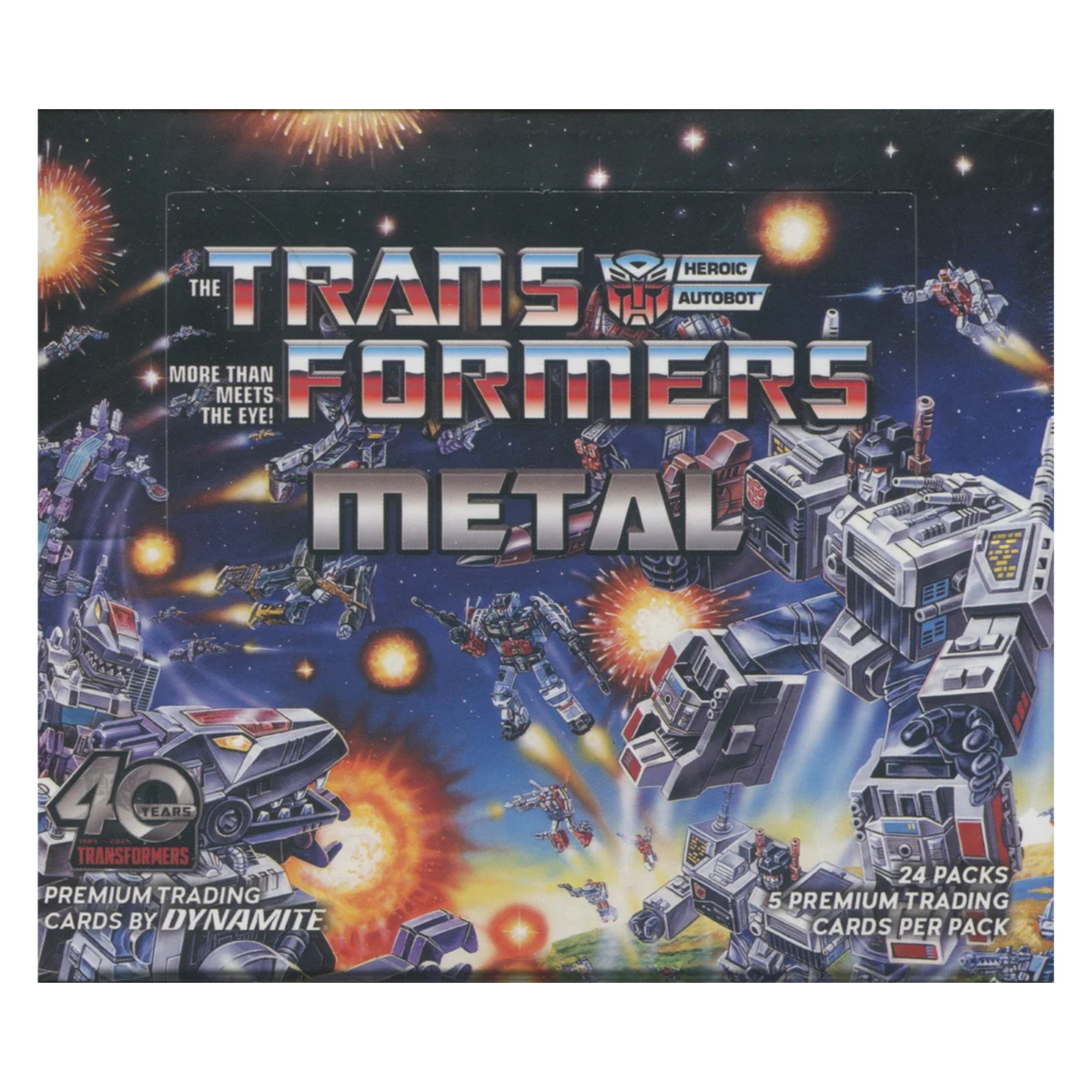 2026 Dynamite Transformers Metal Collector Box