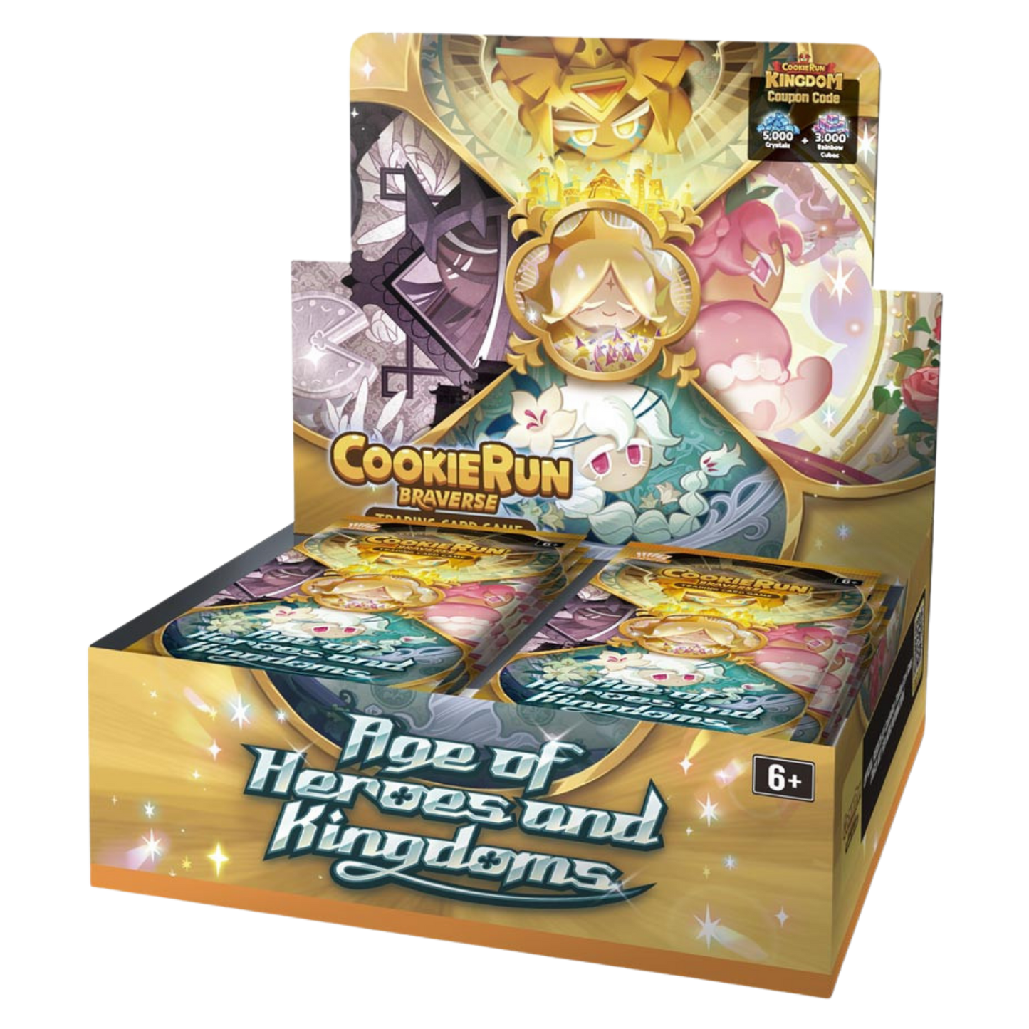 CookieRun TCG Set 2: Age of Heroes and Kingdoms Booster Display