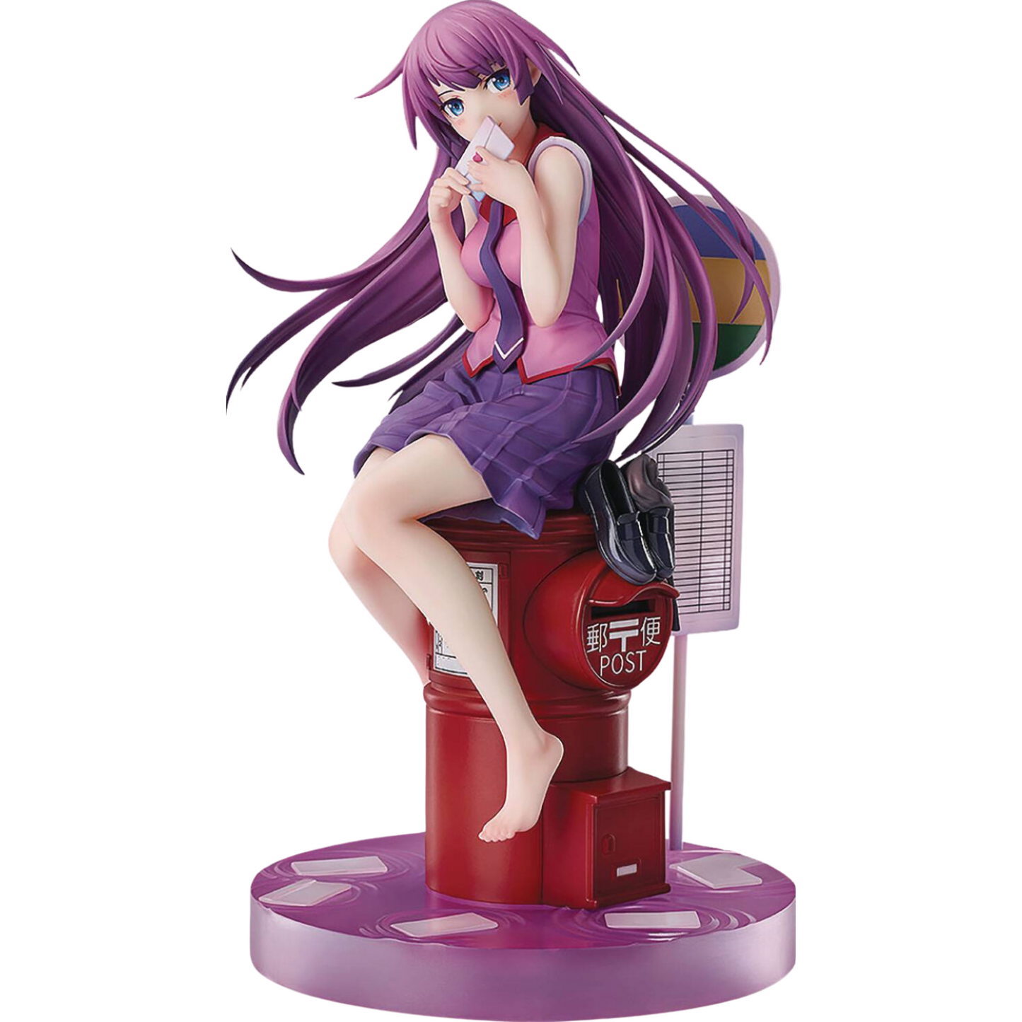 Monogatari Hitagi Senjyogahara (Letter to You) 1/7 Scale Figure