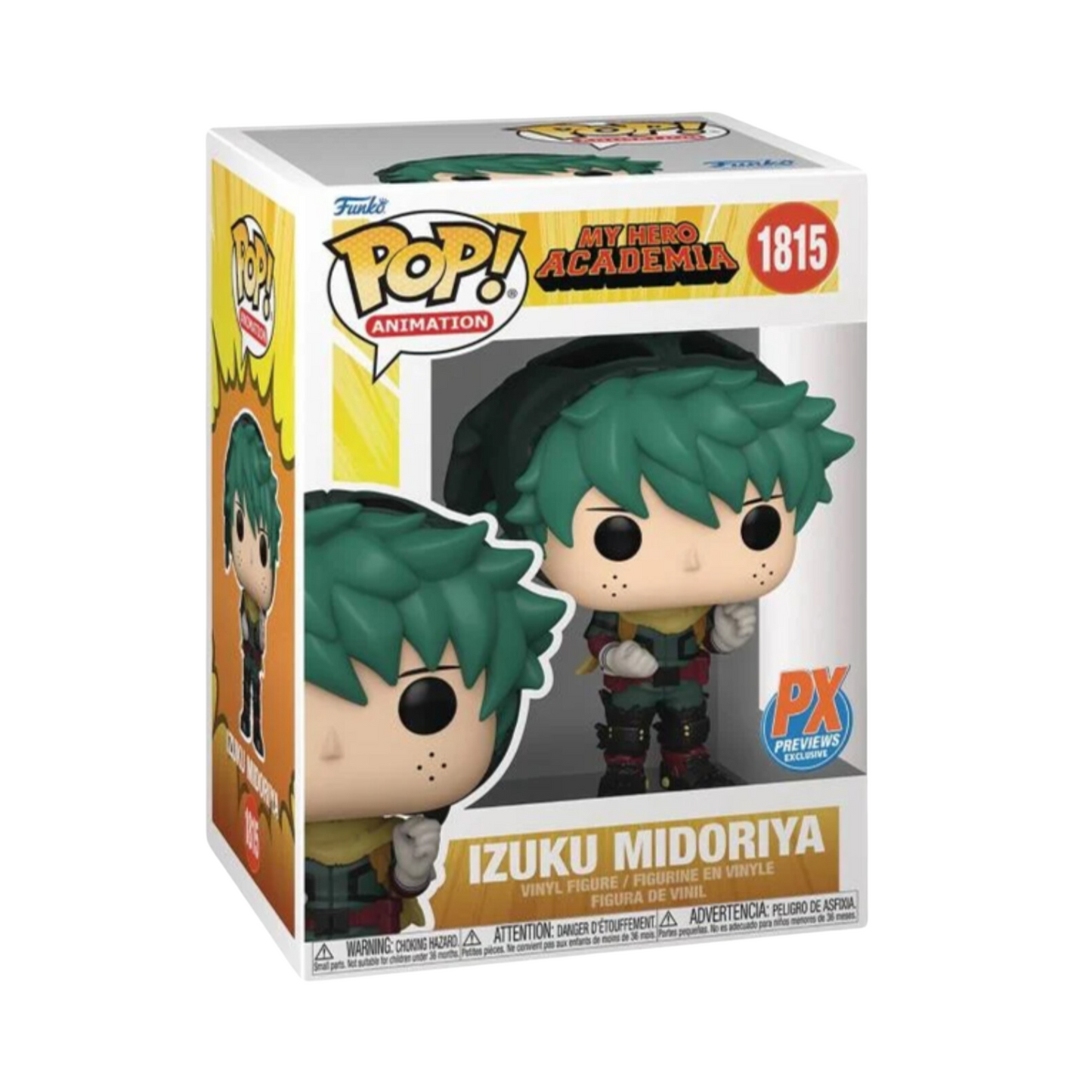 Pop! Animation: My Hero Academia - Izuku Midoriya (Hooded) PX Previews Exclusive