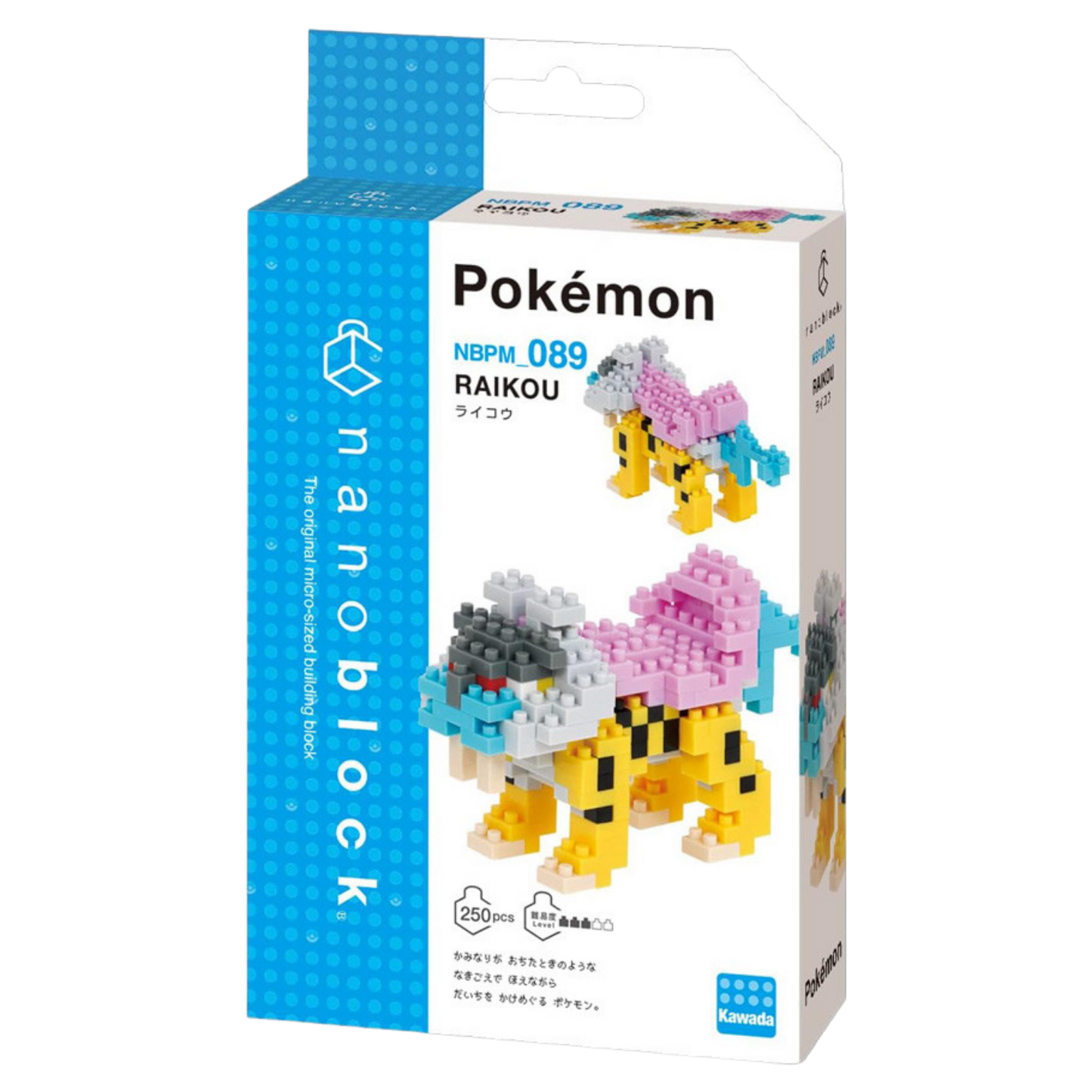 Nanoblock Pokemon Raikou