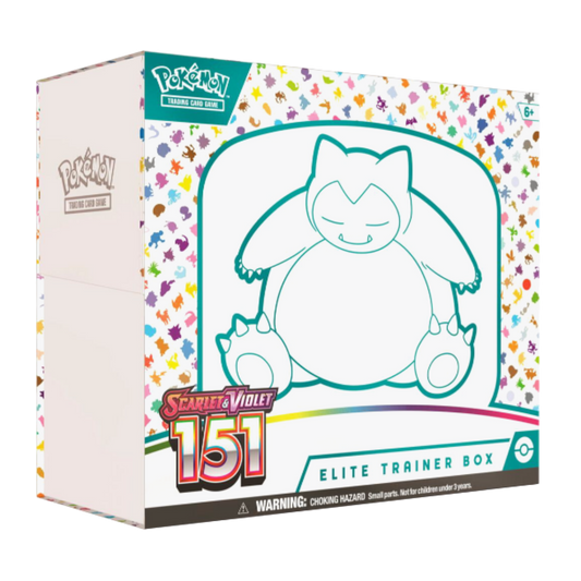 Pokémon Elite Trainer Box packaging with colorful design and Pokémon logo.