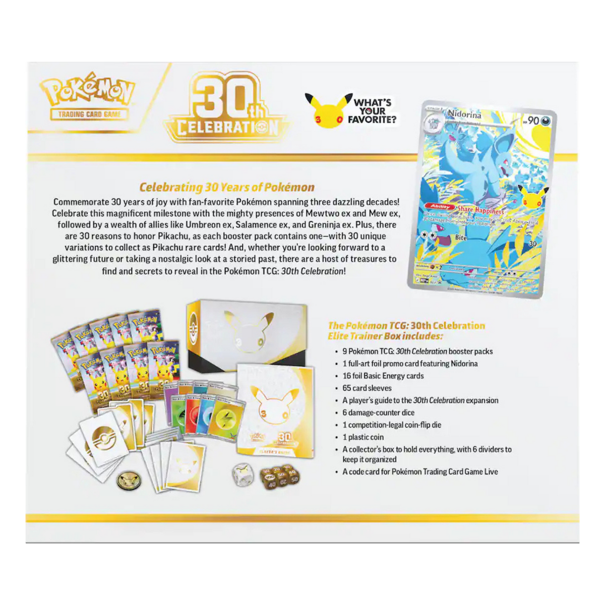 30th Celebration Elite Trainer Box