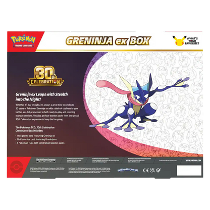 30th Celebration Greninja ex Box