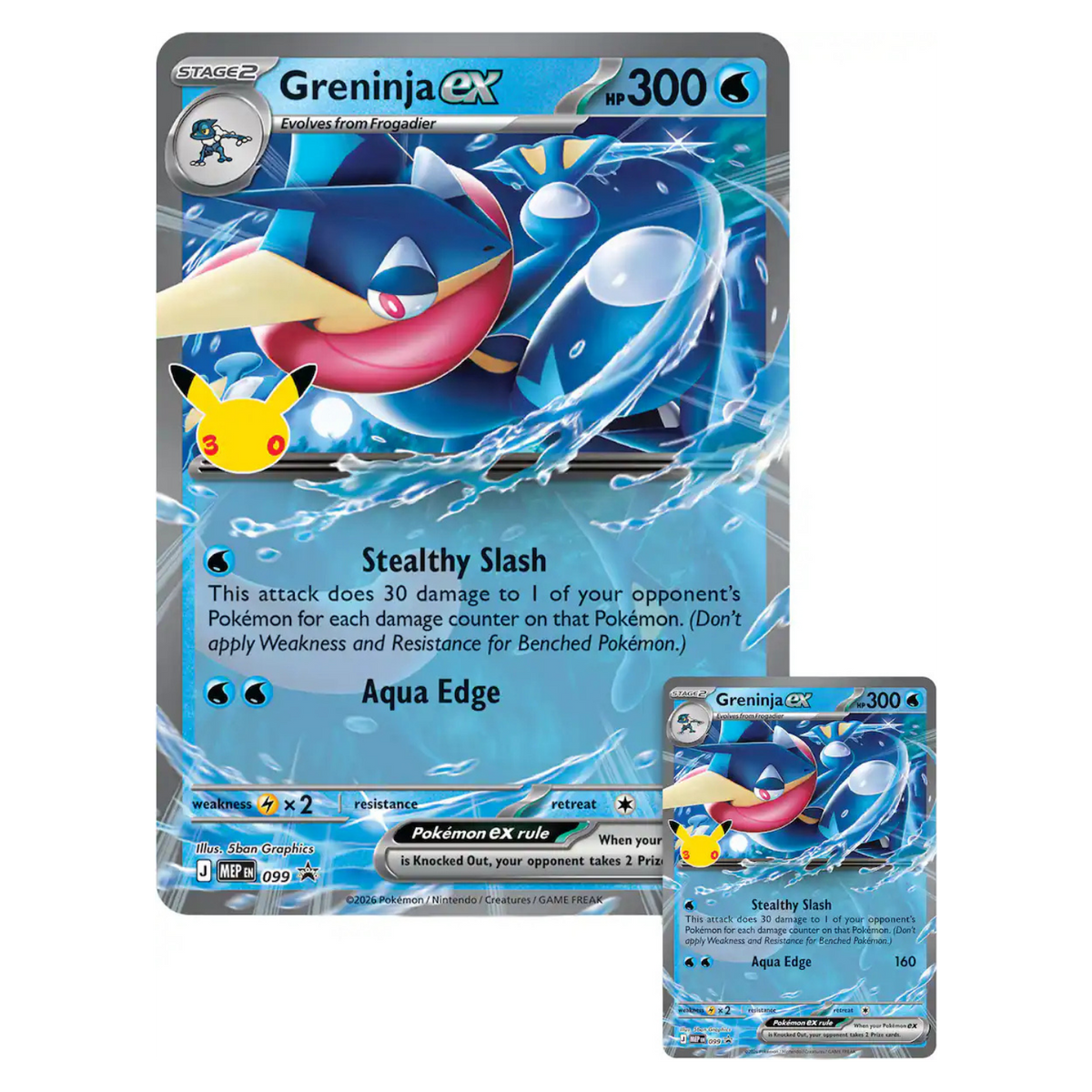 30th Celebration Greninja ex Box
