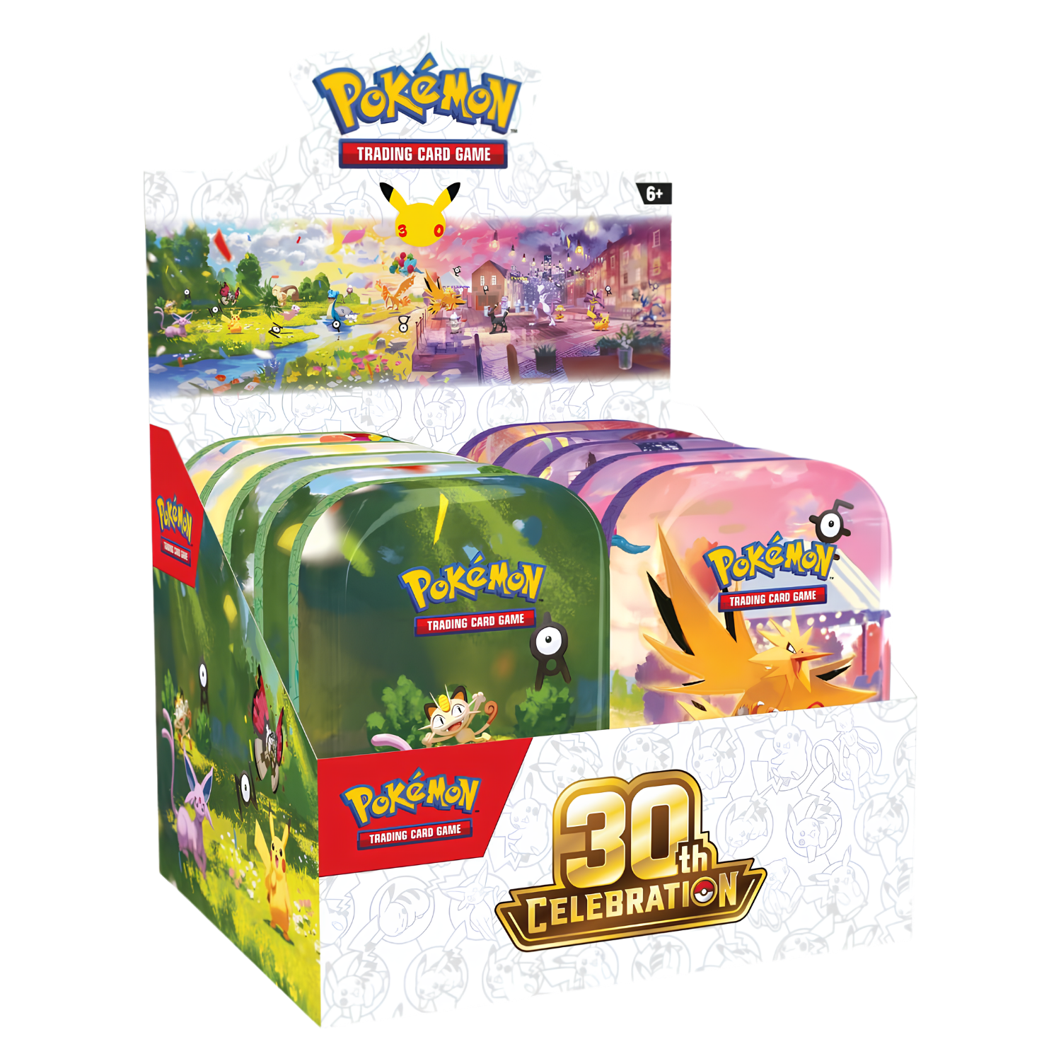 30th Celebration Mini Tin Display