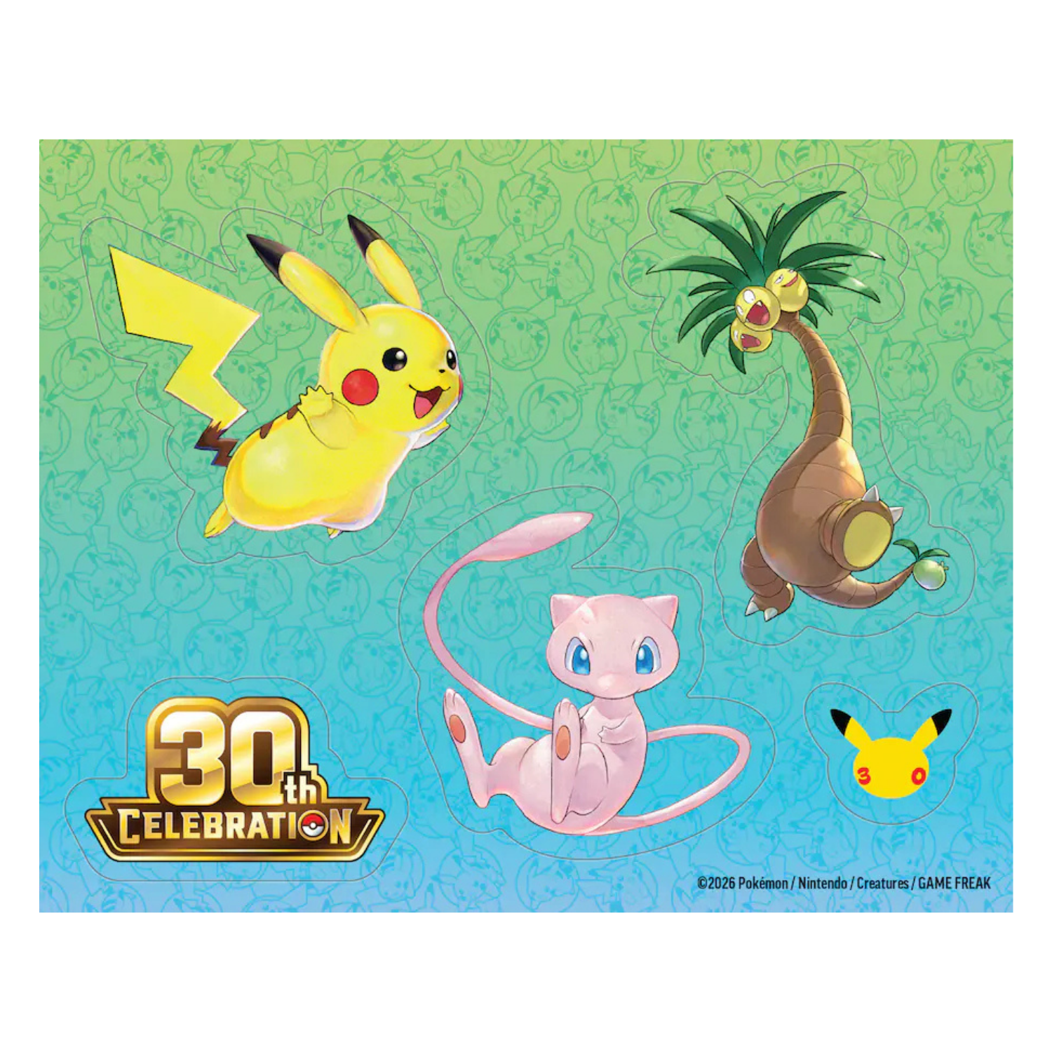 30th Celebration Tech Sticker Collection [Alolan Exeggutor]