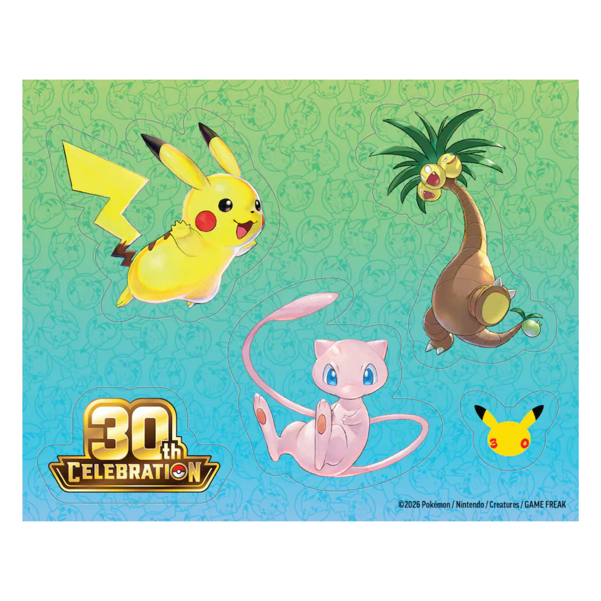 30th Celebration Tech Sticker Collection [Alolan Exeggutor]