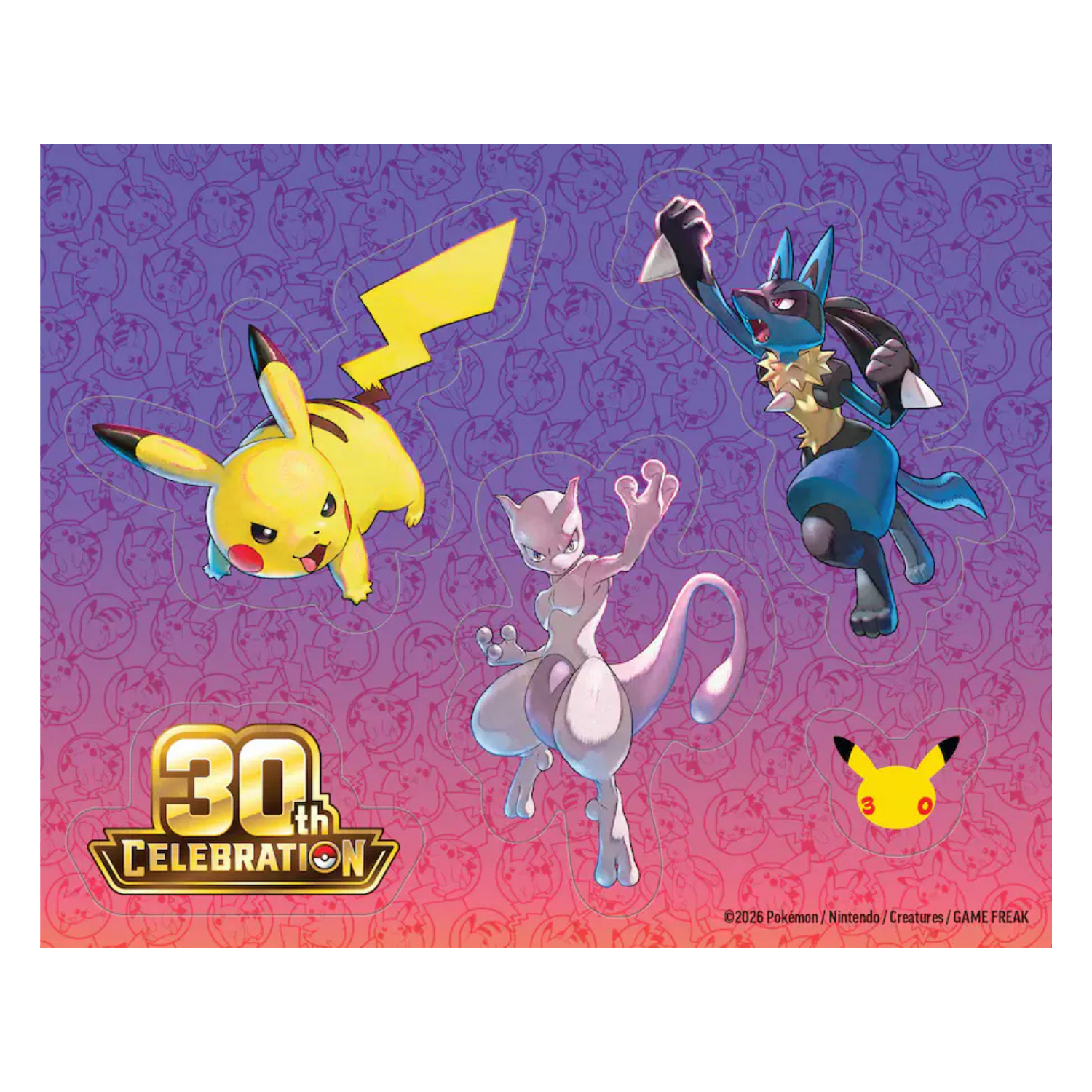 30th Celebration Tech Sticker Collection [Lucario]