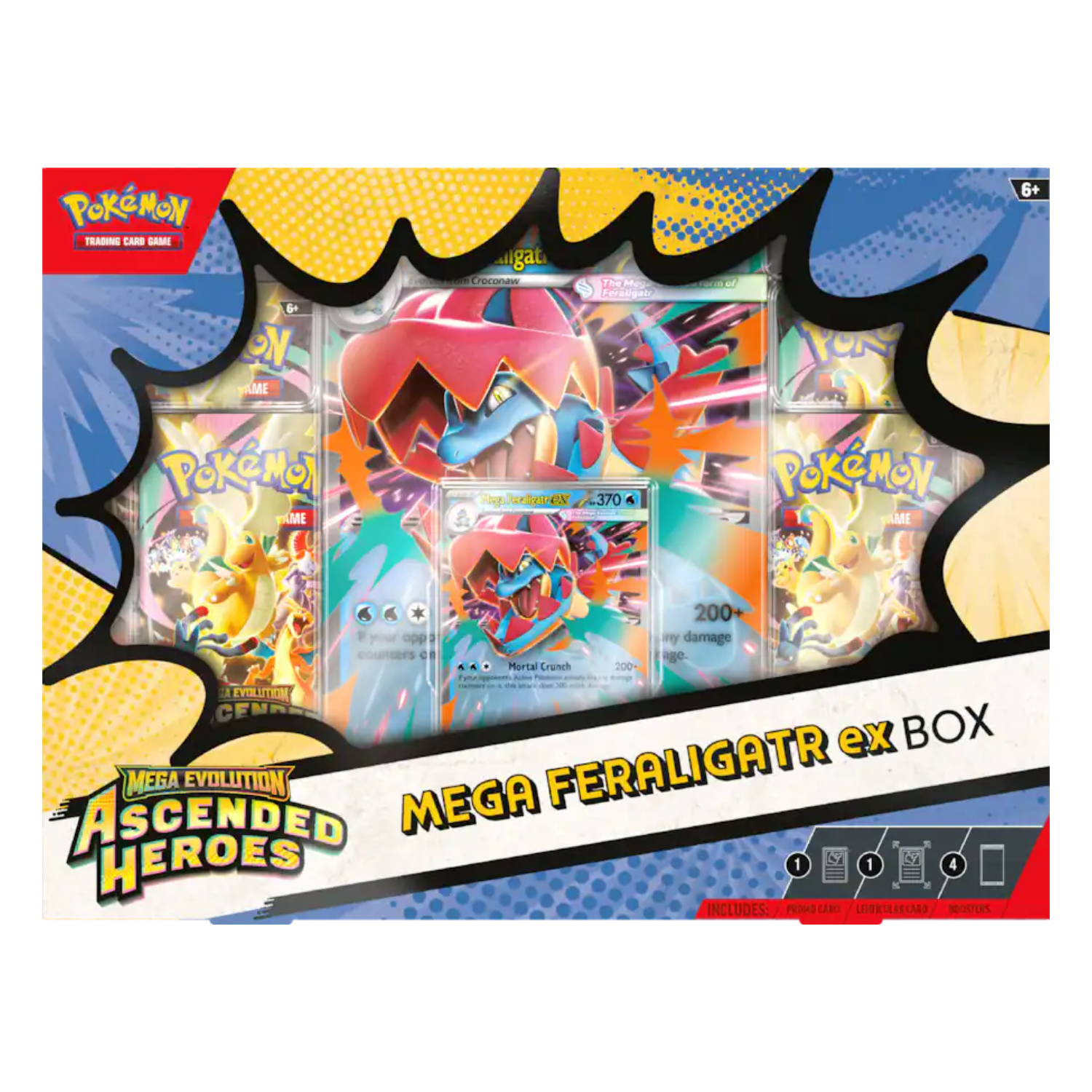 Ascended Heroes Mega Feraligatr ex Box