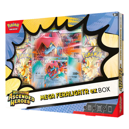 Ascended Heroes Mega Feraligatr ex Box