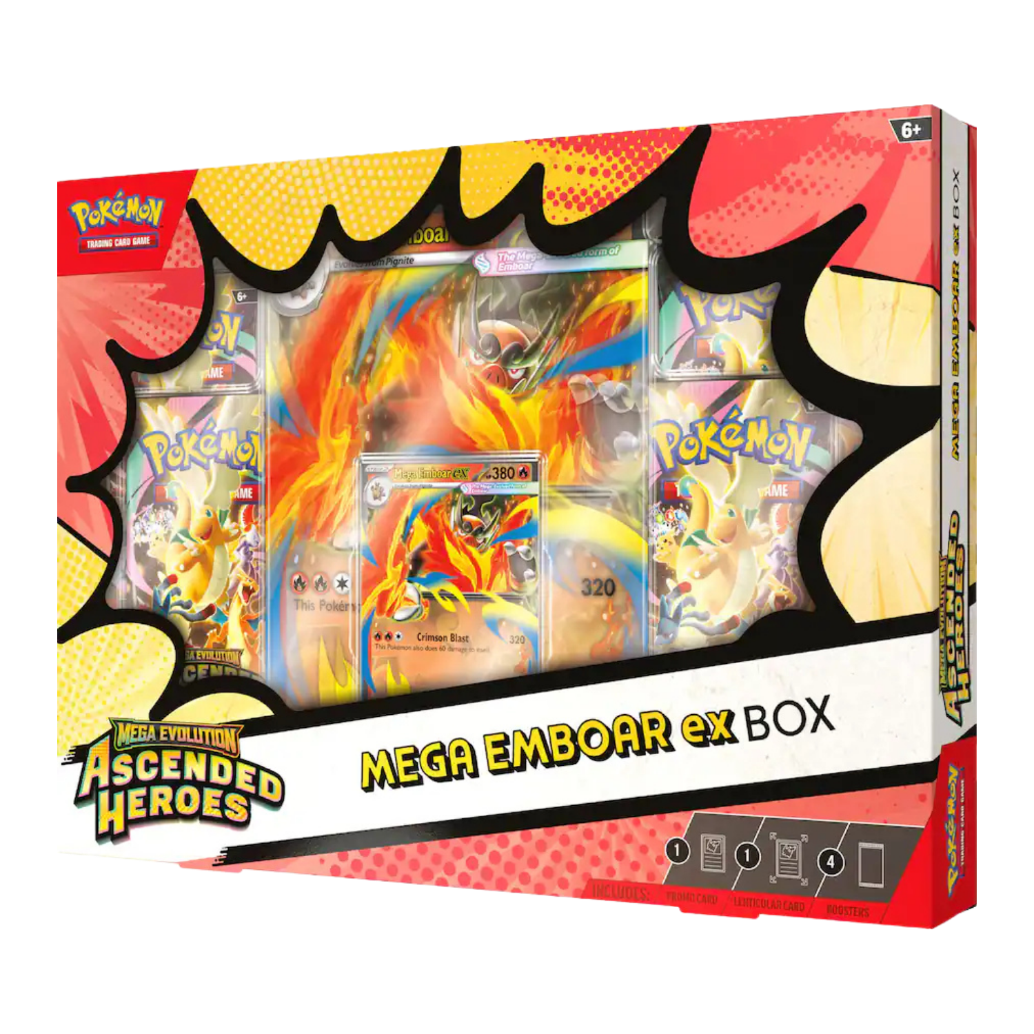 Ascended Heroes Mega Emboar ex Box