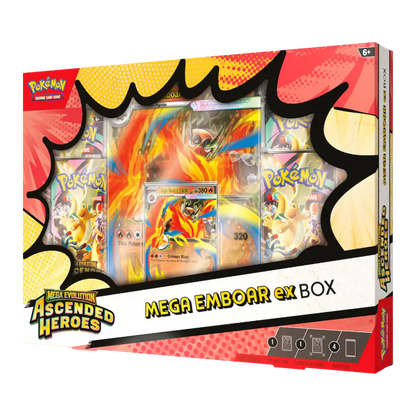 Ascended Heroes Mega Emboar ex Box