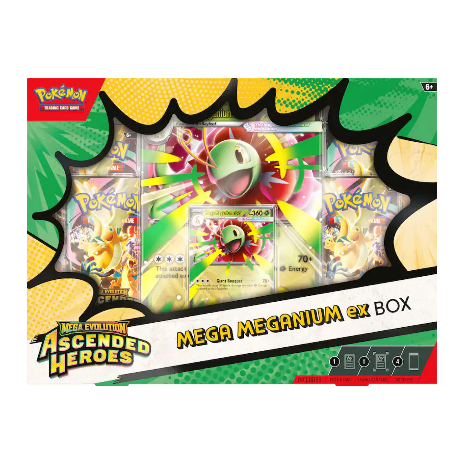 Ascended Heroes Mega Meganium ex Box