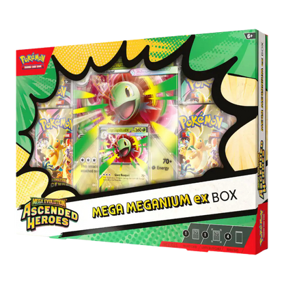 Ascended Heroes Mega Meganium ex Box