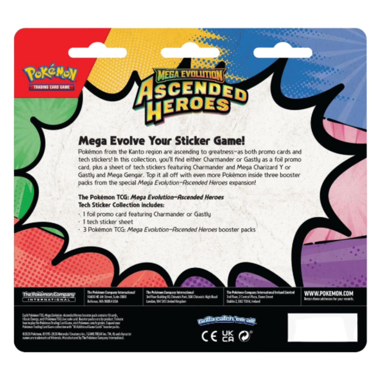 Ascended Heroes Tech Sticker Collection - Charmander