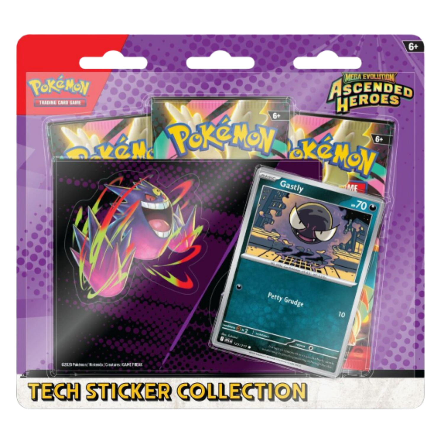 Ascended Heroes Tech Sticker Collection - Gastly