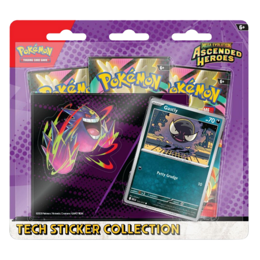 Ascended Heroes Tech Sticker Collection - Gastly