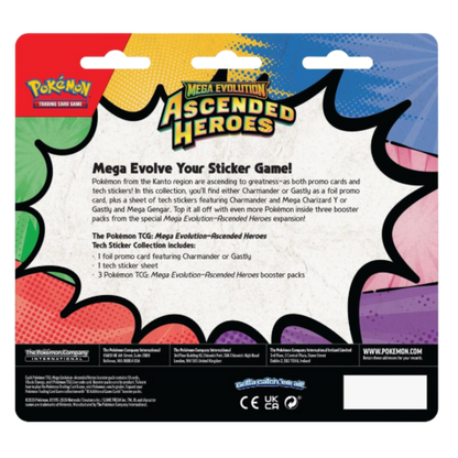 Ascended Heroes Tech Sticker Collection - Gastly