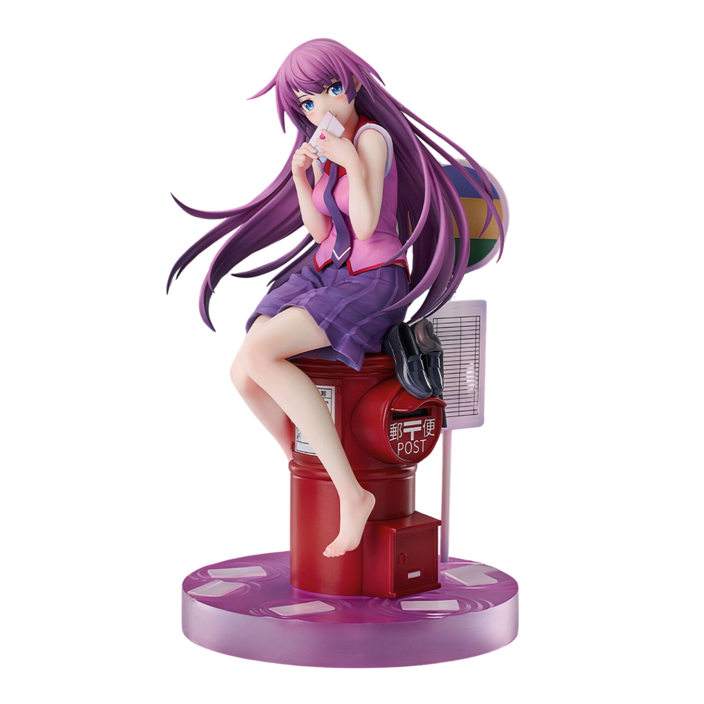 Monogatari Hitagi Senjyogahara (Letter to You) 1/7 Scale Figure