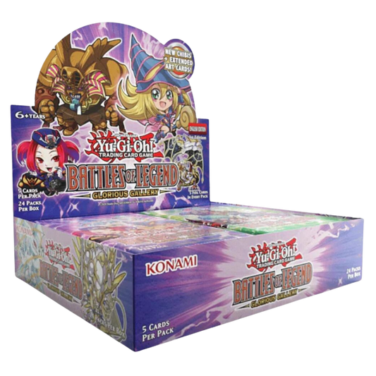 Yu-Gi-Oh! Trading Card Game Battles of Legend box with characters on a white background