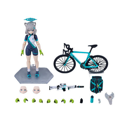 Blue Archive figma No.644-DX Shiroko Sunaookami (Cycling DX Edition)