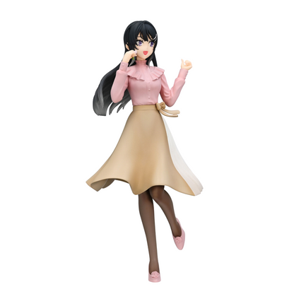 Rascal Does Not Dream of Bunny Girl Senpai Trio-Try-iT Mai Sakurajima (Spring Outfit Ver.) Figure