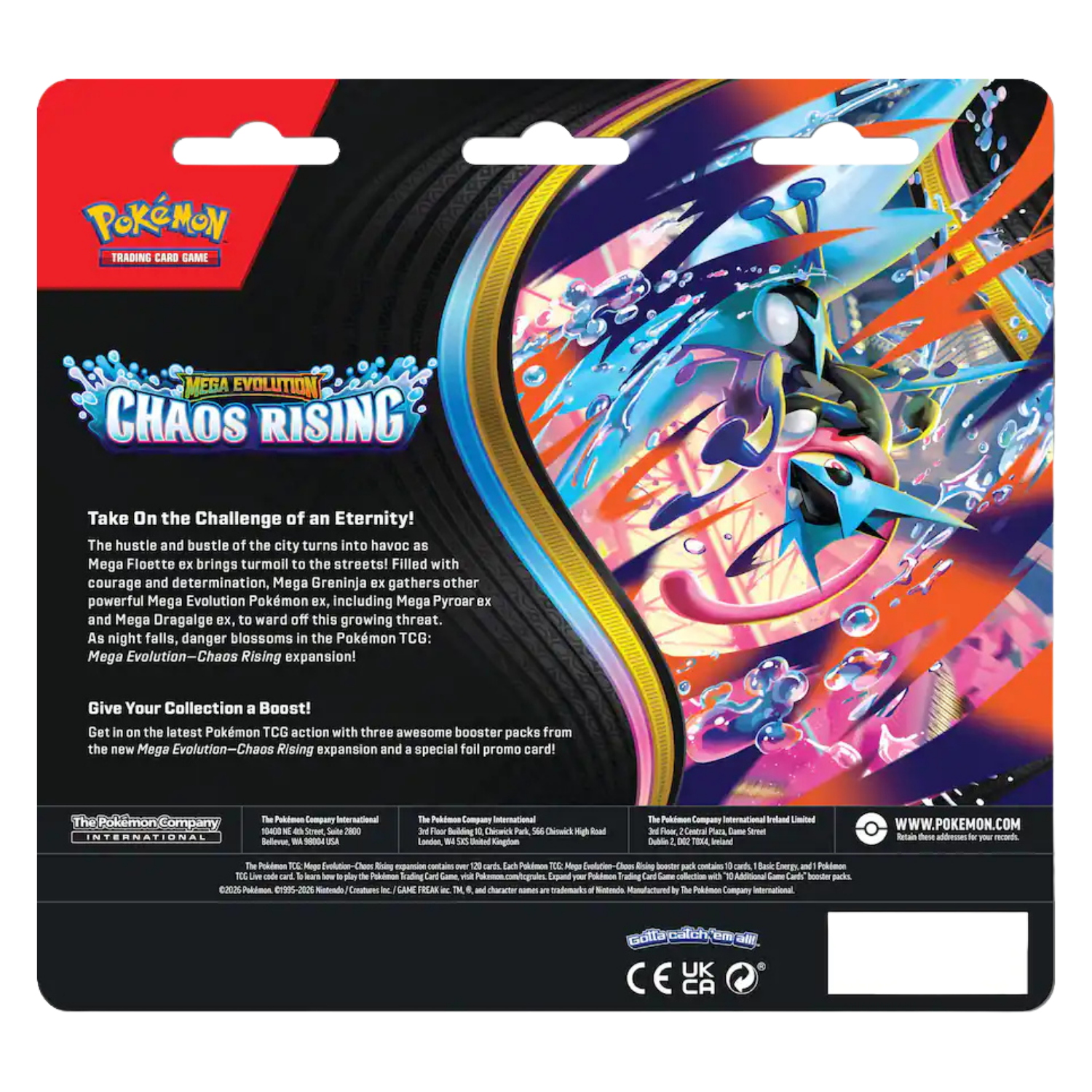 Chaos Rising 3 Pack Blister [Charmeleon]