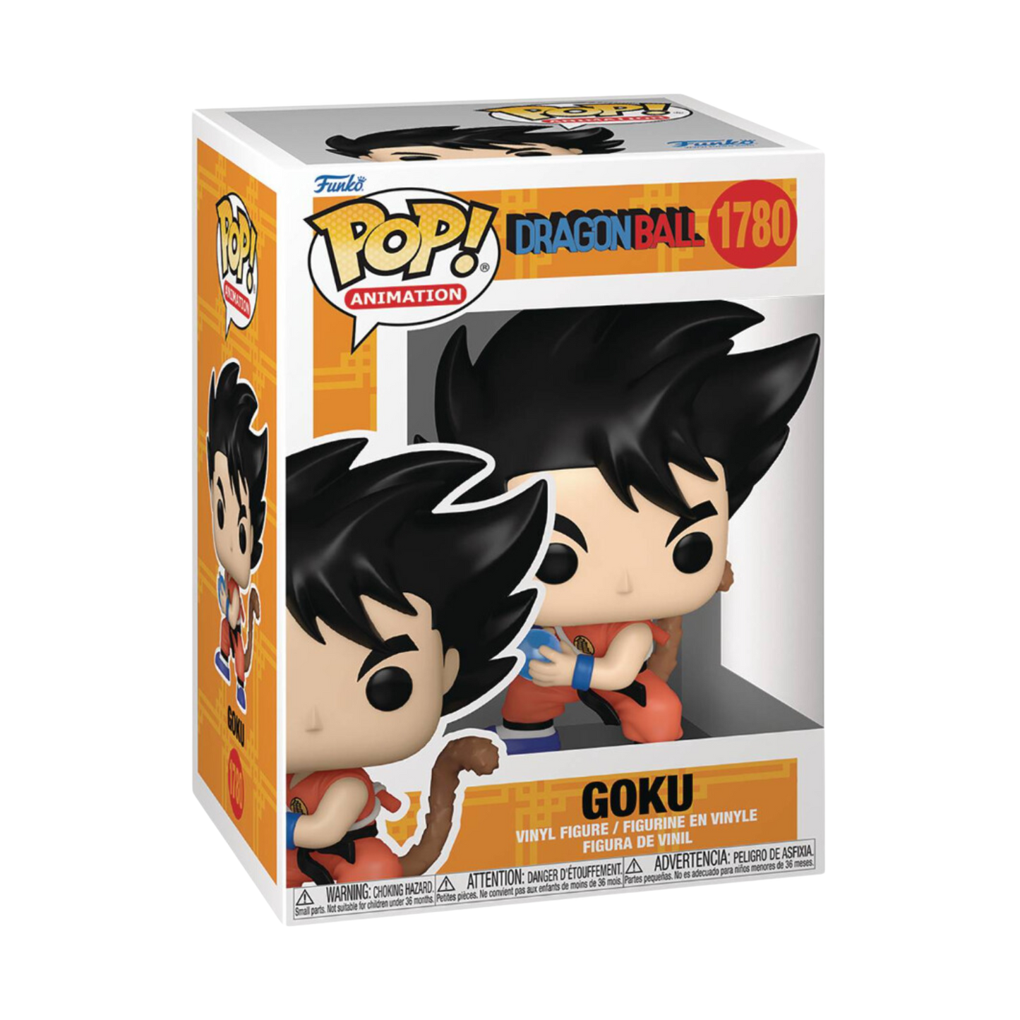 Pop! Animation: Dragon Ball - Goku with Tail (Kamehameha)