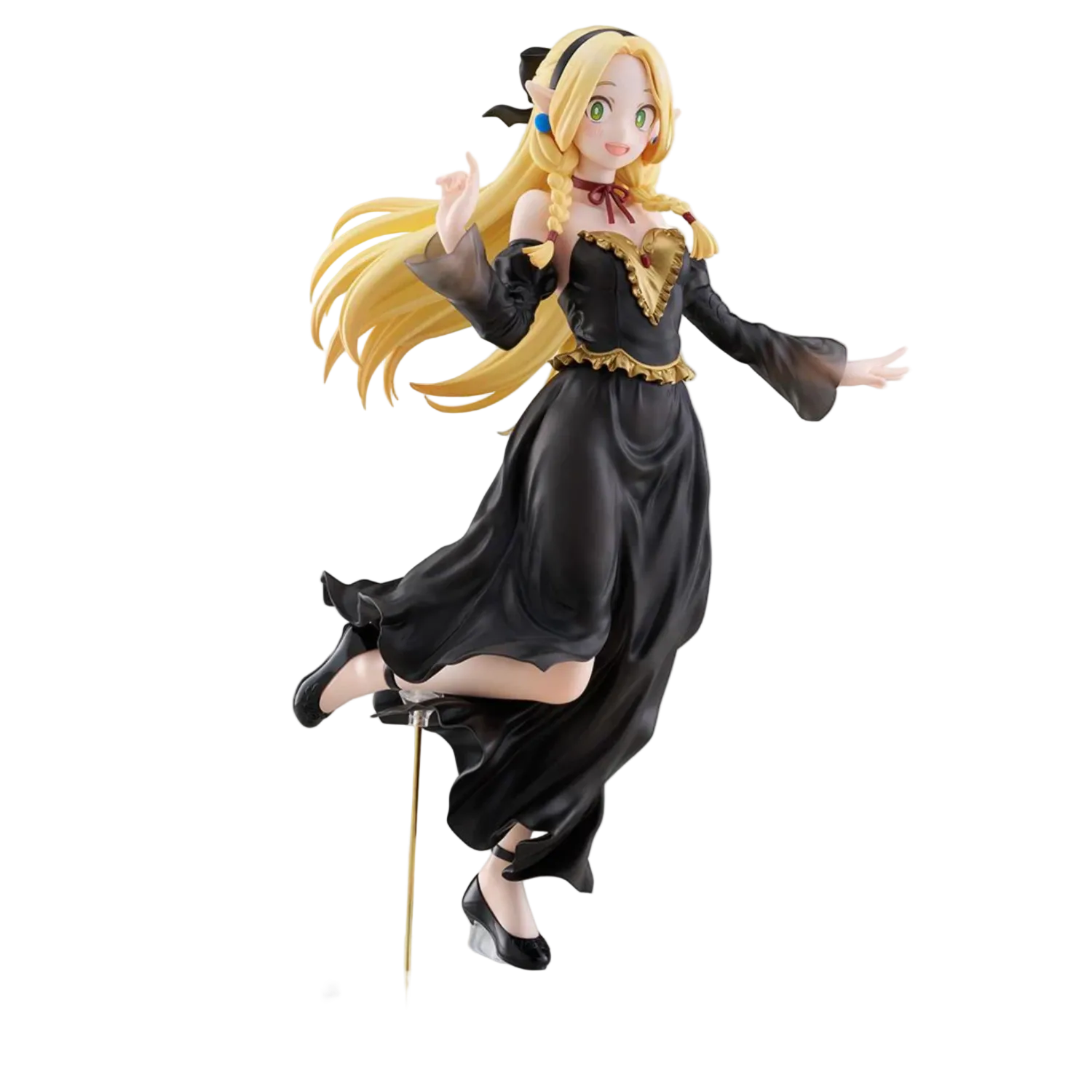 marcille black dress Delicious in Dungeon Tenitol Tall (Dress Style Ver.) Figure – OPLoot Non-Stretch From FURYUs affordable figure Bigetiay Girls Dresses Flower Color:Diamond White