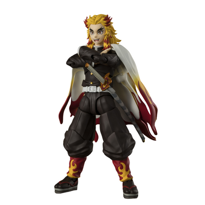 Demon Slayer: Kimetsu no Yaiba S.H.Figuarts Kyojuro Rengoku Action Figure