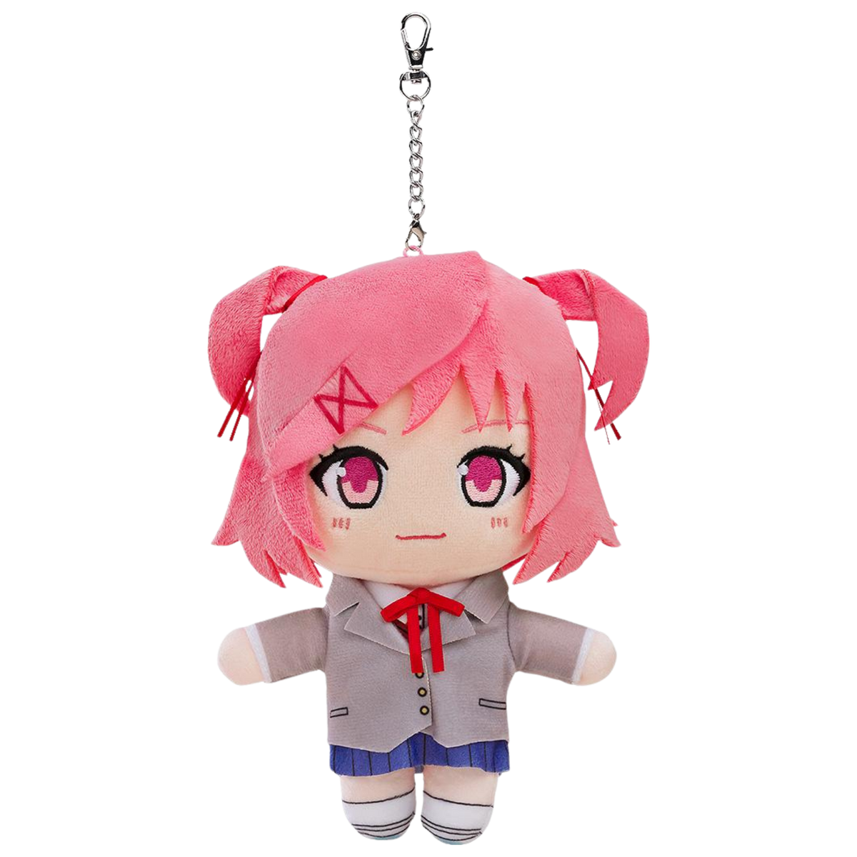 Doki Doki Literature Club! Natsuki Keychain Plushie