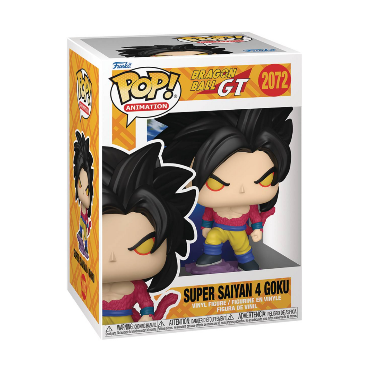 Dragon Ball GT Pop! Animation #2072 Super Saiyan 4 Goku