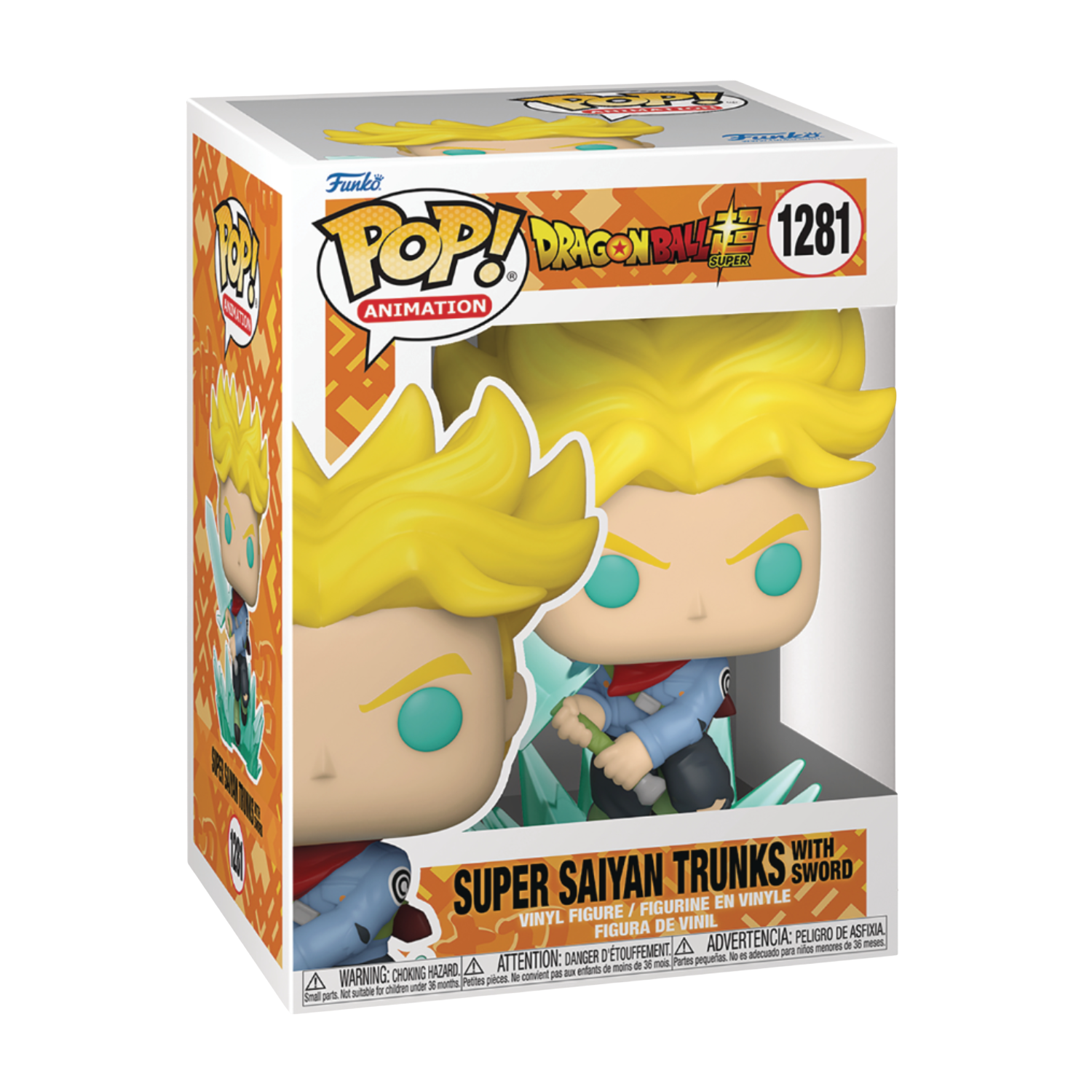 Pop! Animation: Dragon Ball Super - Super Saiyan Trunks with Sword – OPLoot