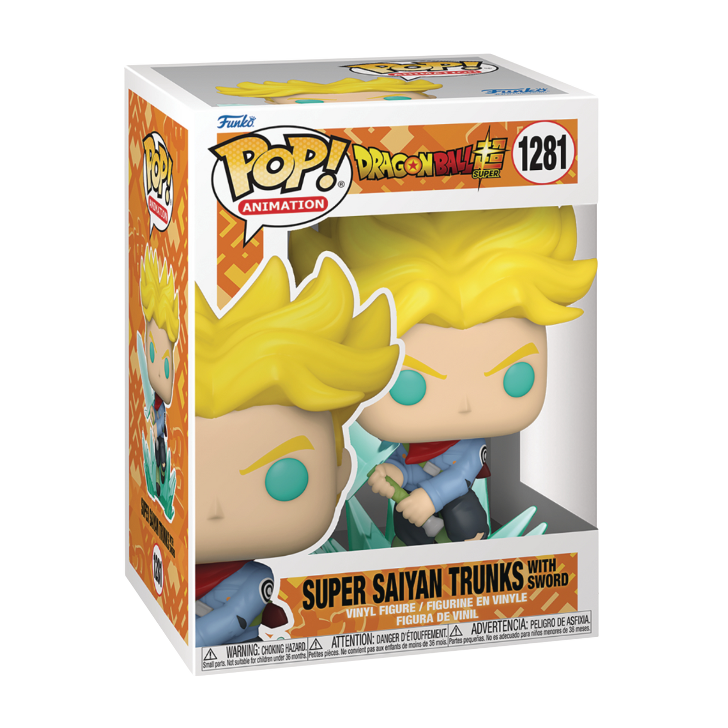 Pop! Animation: Dragon Ball Super - Super Saiyan Trunks with Sword