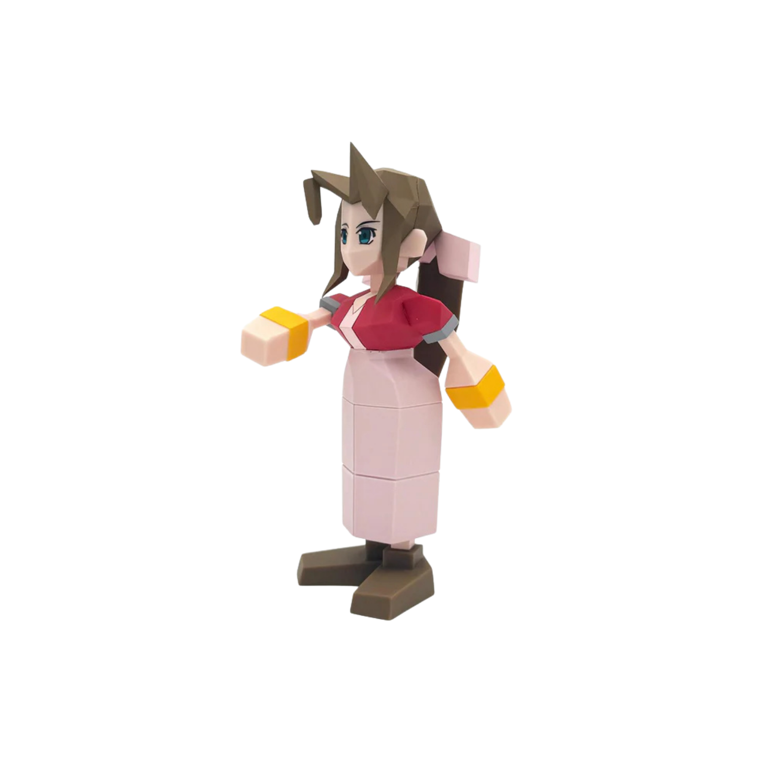 Final Fantasy VII Aerith Gainsborough Polygon Soft Vinyl Figure