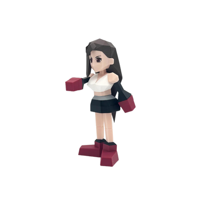 Final Fantasy VII Tifa Lockhart Polygon Soft Vinyl Figure