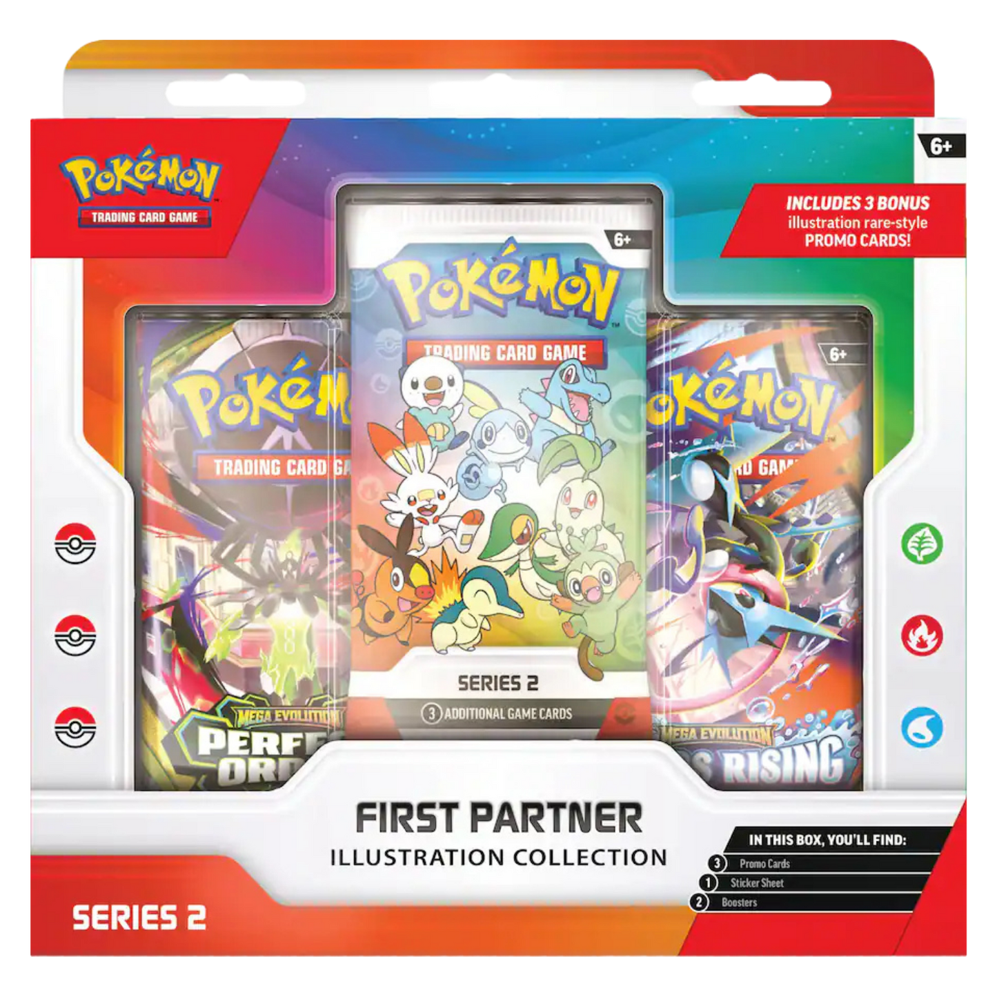 Pokémon trading card game pack with illustrations and branding