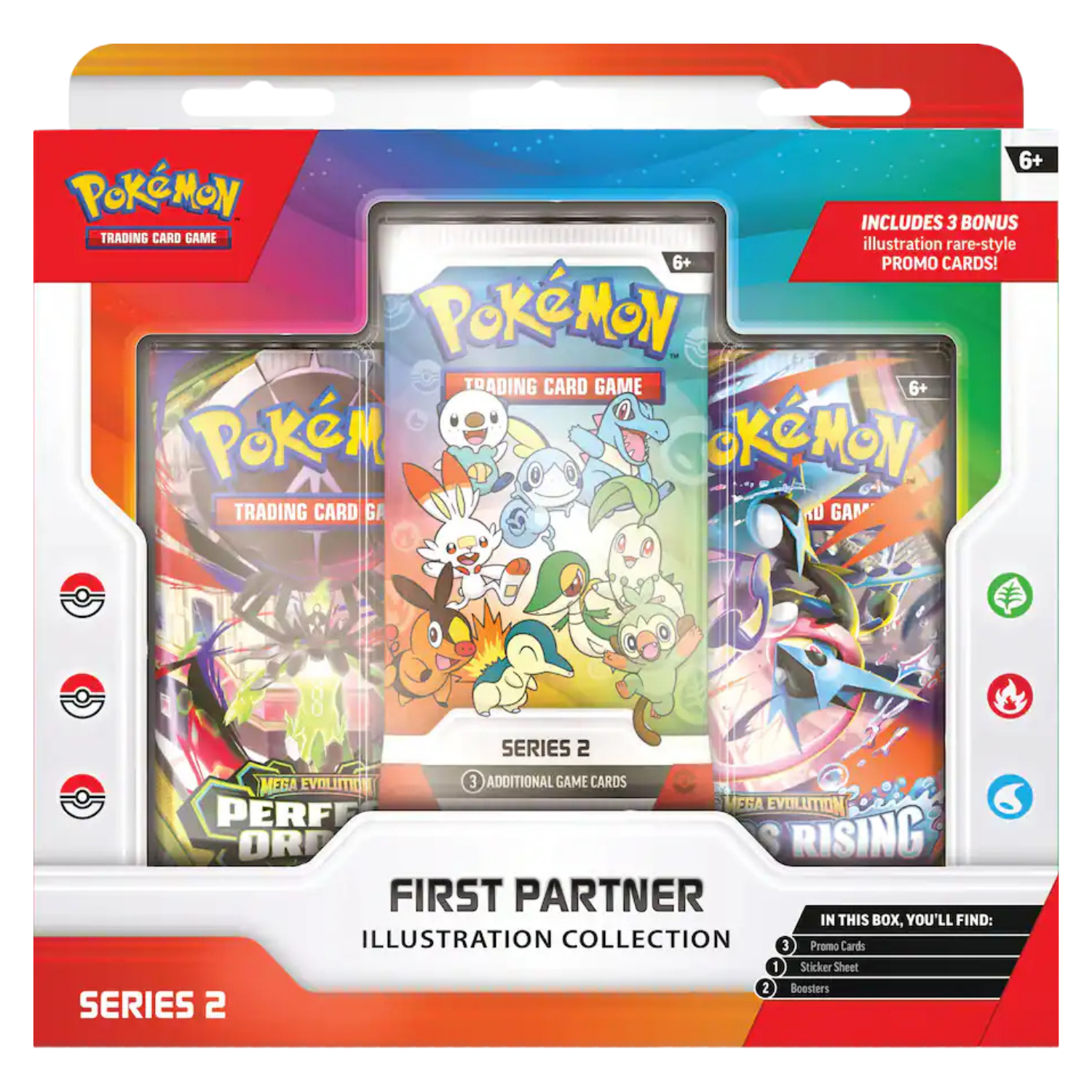 Pokémon trading card game pack with illustrations and branding