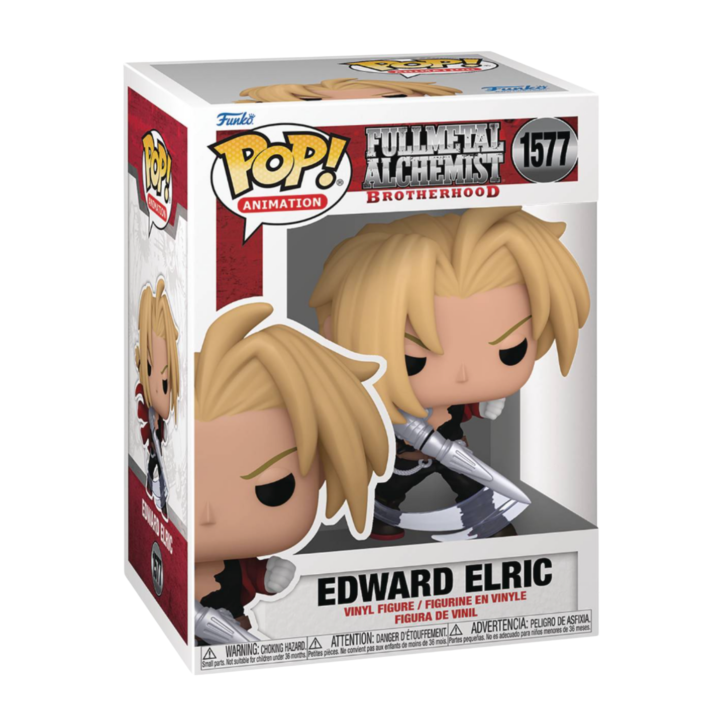 Pop! Animation: Fullmetal Alchemist: Brotherhood - Edward Elric with Blade