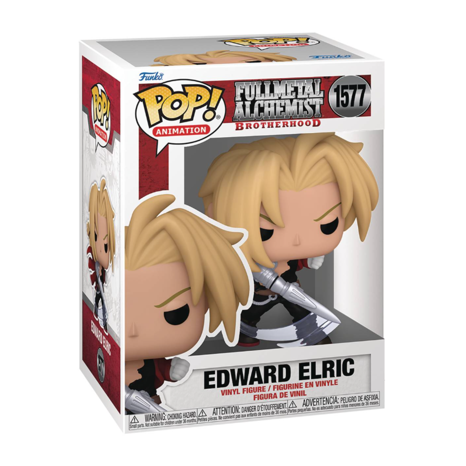 Pop! Animation: Fullmetal Alchemist: Brotherhood - Edward Elric with Blade