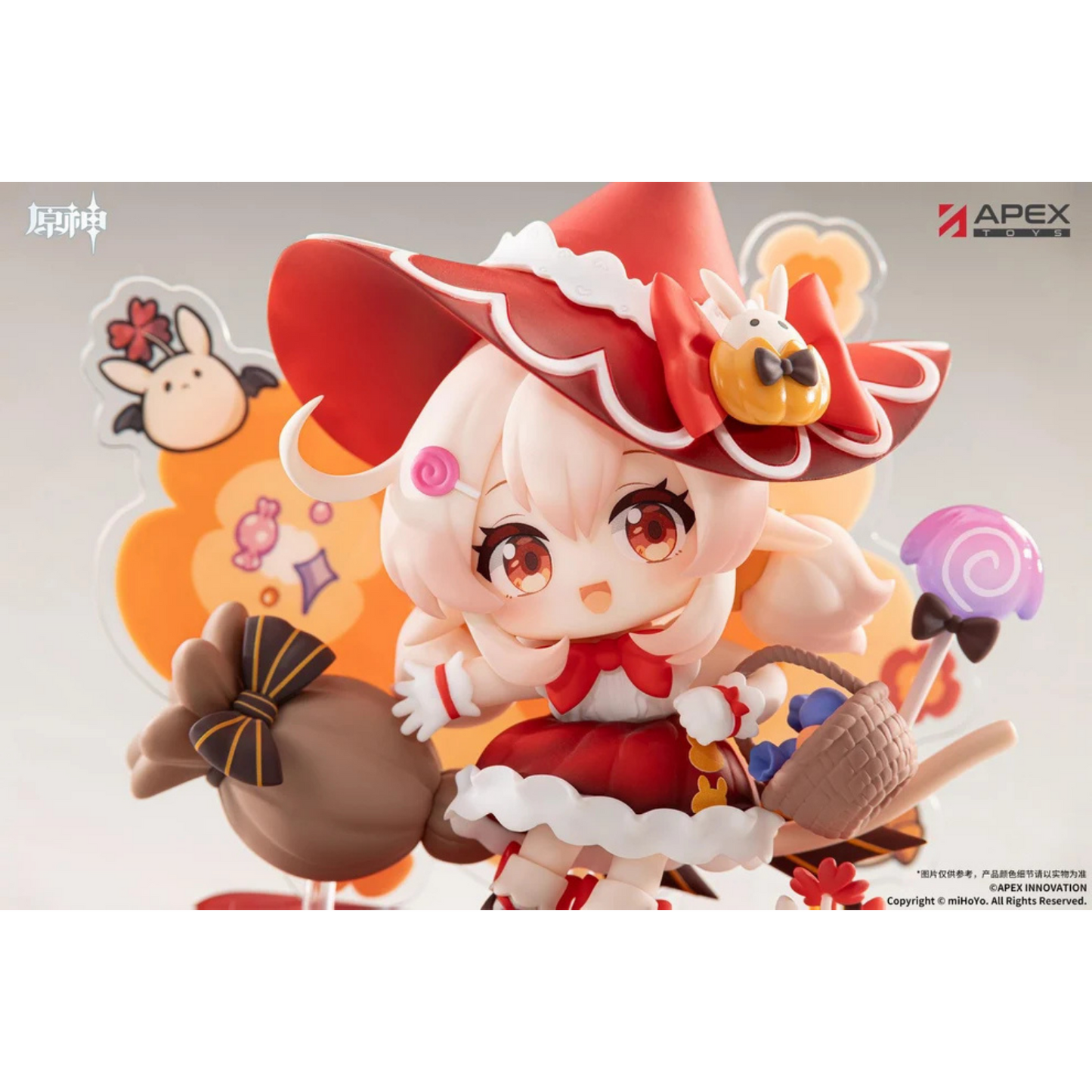 Genshin Impact Twilight Whimsy Klee Chibi Figure (With Bonus)