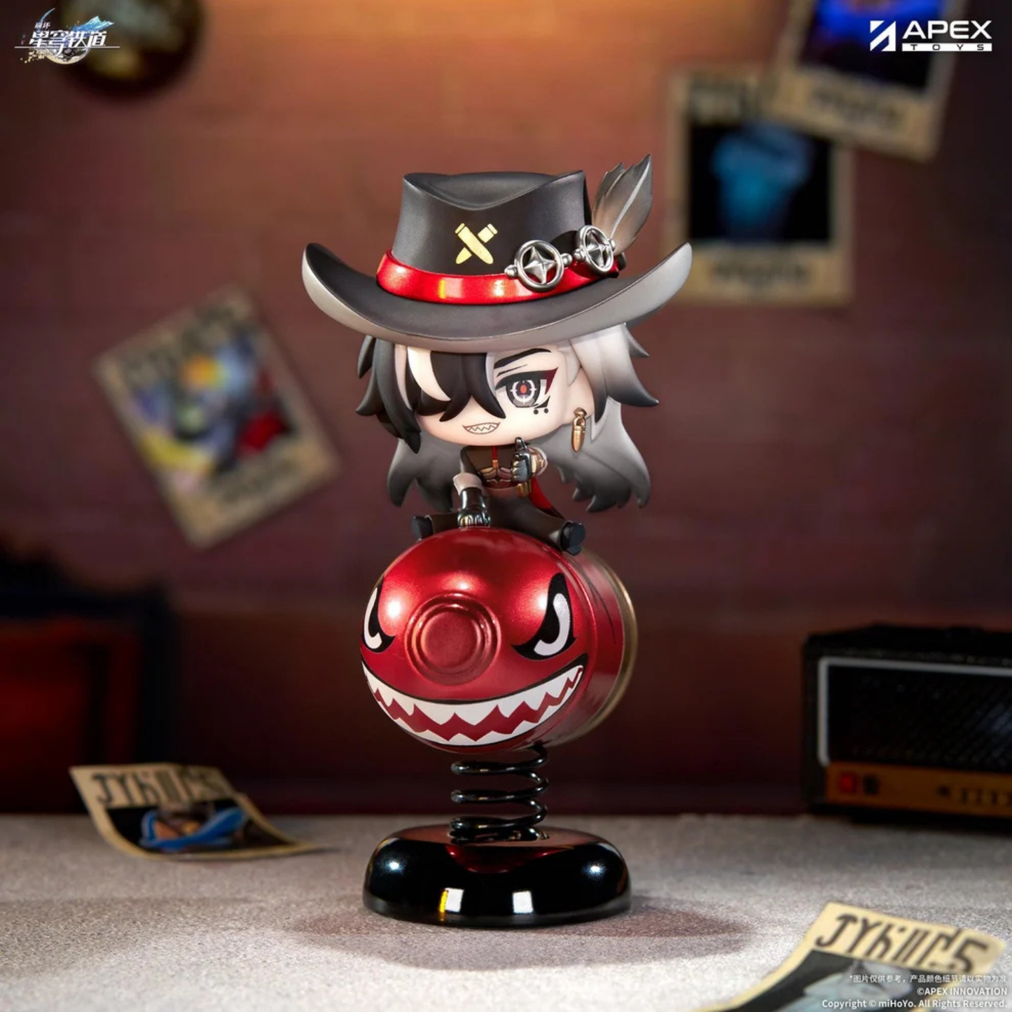 Honkai: Star Rail Happy Shake Boothill Springy Chibi Figure