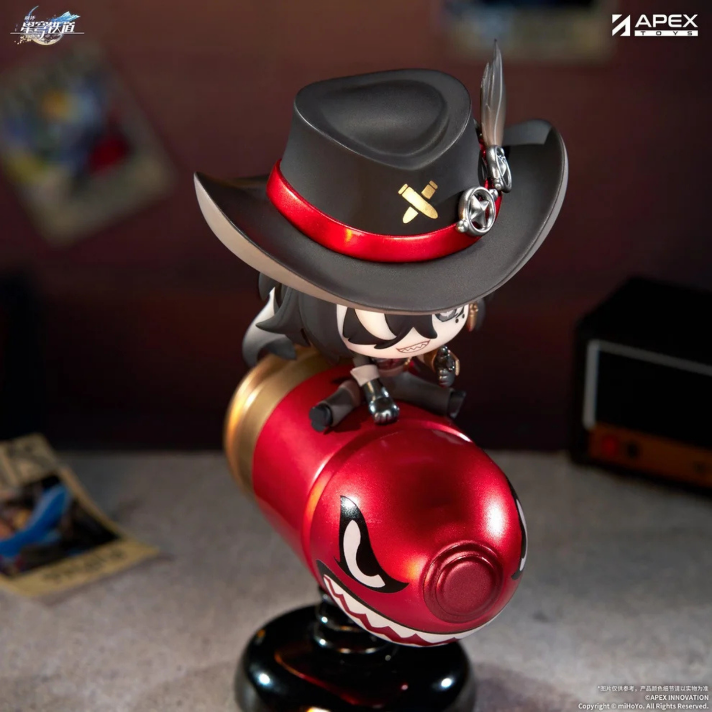 Honkai: Star Rail Happy Shake Boothill Springy Chibi Figure