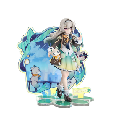 Honkai: Star Rail Rise Up+ Chibi Cat Series Firefly Figure