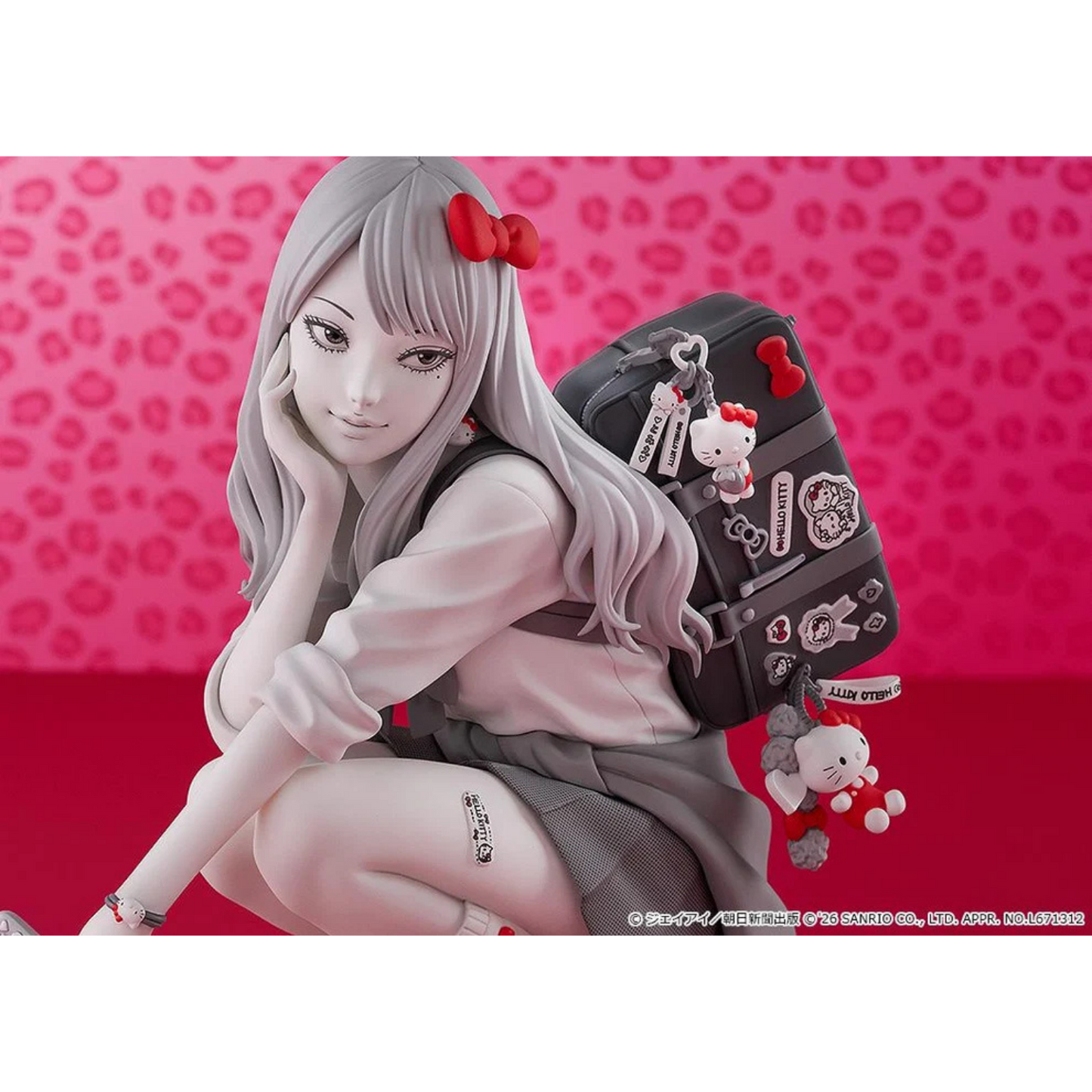 Junji Ito G.S. Collection Gyaru Tomie x Hello Kitty Figure