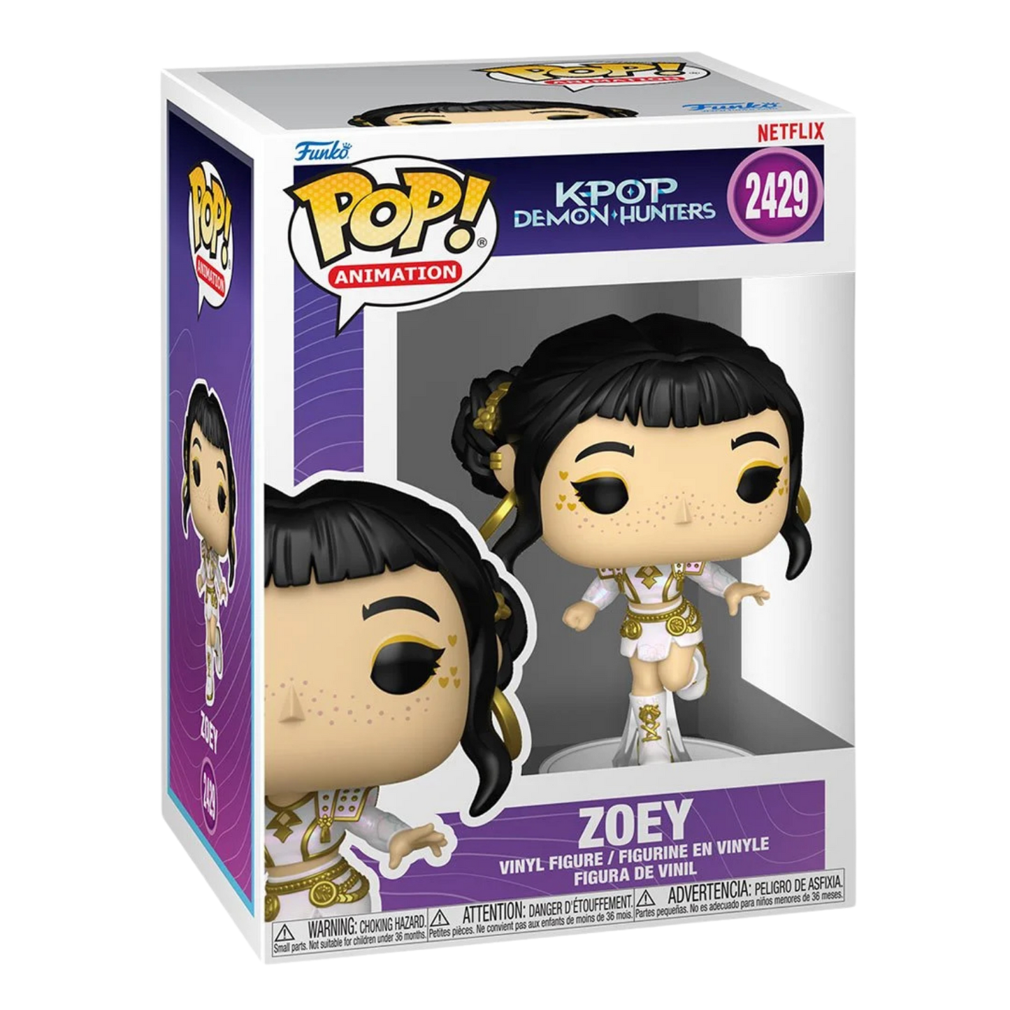 KPop Demon Hunters Pop! Animation #2429 Zoey (What It Sounds Like)
