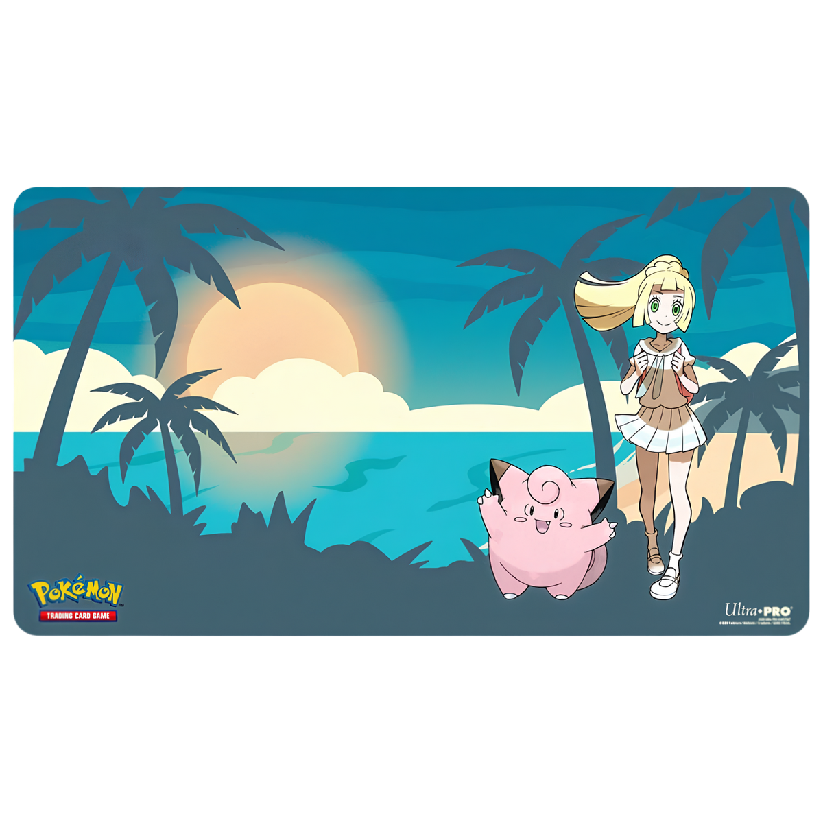 Lillie and Clefairy Playmat