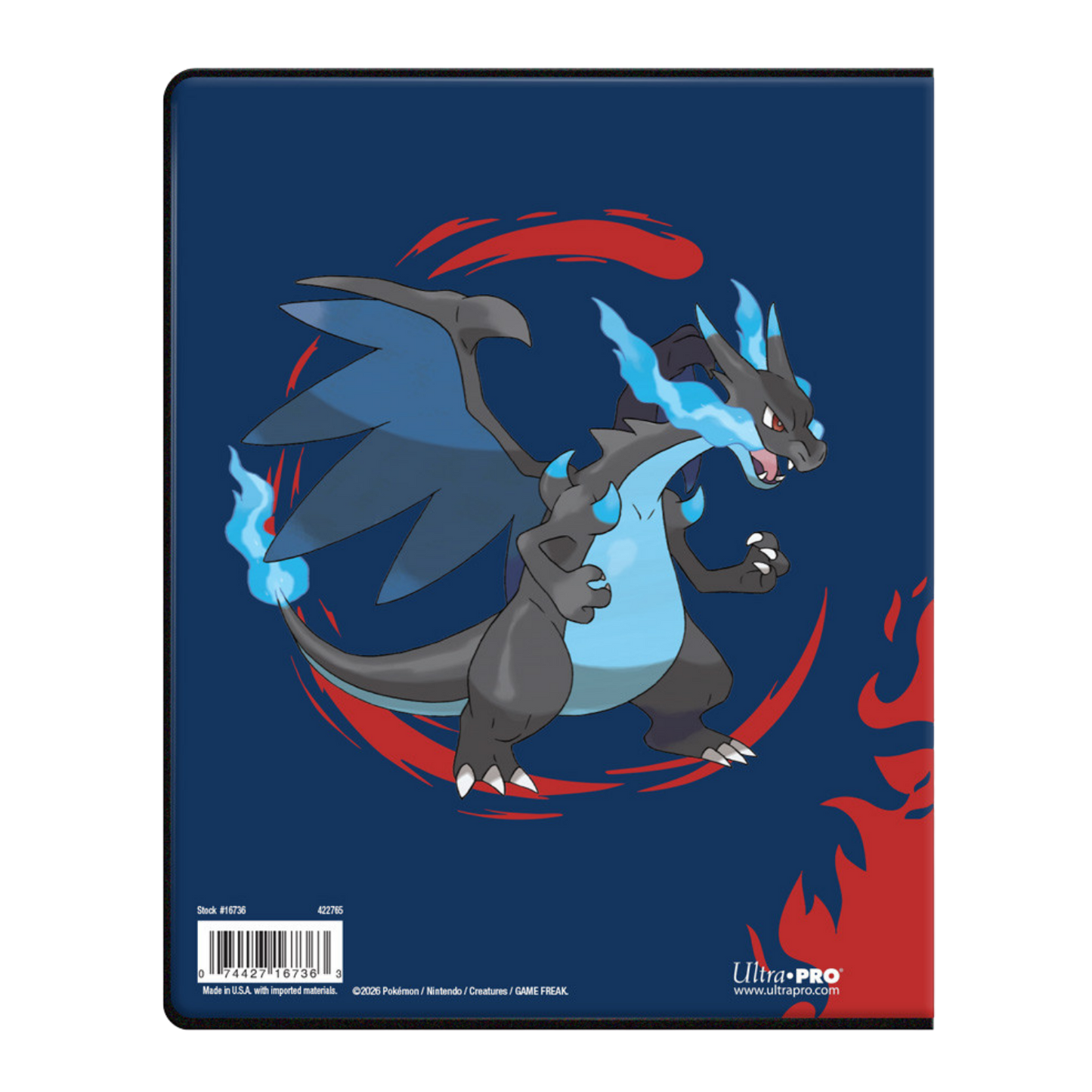 Mega Charizard 4-Pocket Portfolio