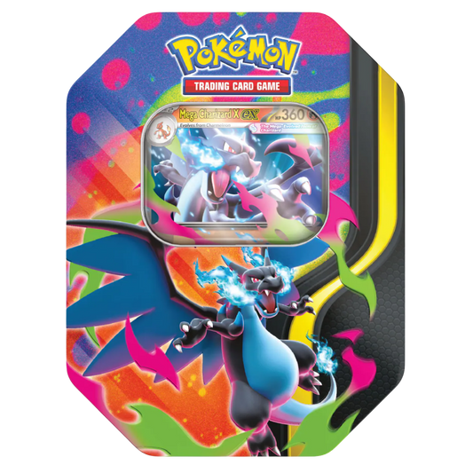Pokémon trading card game packaging with colorful design and character illustration